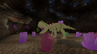 Screenshot of the Minecraft Bedrock Marketplace product Mysterious Island created by Vernian LEMO.