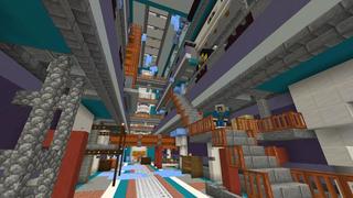 Screenshot of the Minecraft Bedrock Marketplace product Arctic Bunker created by Vertexcubed.