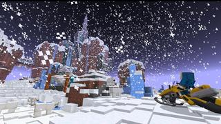 Screenshot of the Minecraft Bedrock Marketplace product Arctic Bunker created by Vertexcubed.