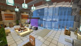 Screenshot of the Minecraft Bedrock Marketplace product Bunker: Noob vs Pro vs Hacker created by Vertexcubed.