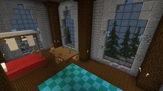 Screenshot of the Minecraft Bedrock Marketplace product Castle Skyblock created by Vertexcubed.