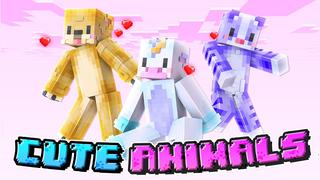 Thumbnail of the Minecraft Bedrock Marketplace product Cute Animals created by Vertexcubed.