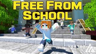 Thumbnail of the Minecraft Bedrock Marketplace product Free From School created by Vertexcubed.