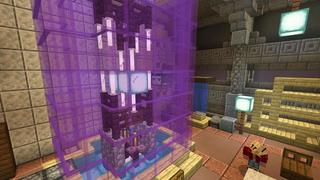 Screenshot of the Minecraft Bedrock Marketplace product Island Bunker created by Vertexcubed.