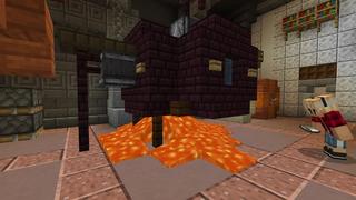 Screenshot of the Minecraft Bedrock Marketplace product Island Bunker created by Vertexcubed.