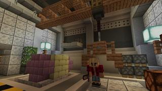 Screenshot of the Minecraft Bedrock Marketplace product Island Bunker created by Vertexcubed.
