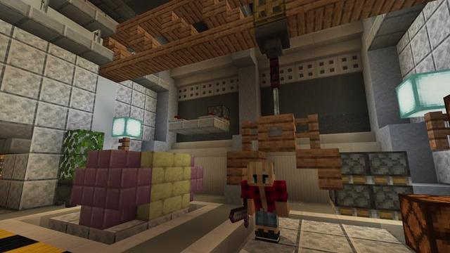 Screenshot of the Minecraft Bedrock Marketplace product Island Bunker created by Vertexcubed.
