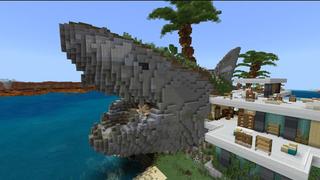 Screenshot of the Minecraft Bedrock Marketplace product Island Bunker created by Vertexcubed.