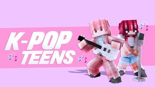 Thumbnail of the Minecraft Bedrock Marketplace product K-Pop Teens created by Vertexcubed.