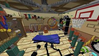 Screenshot of the Minecraft Bedrock Marketplace product Nether Skyblock created by Vertexcubed.