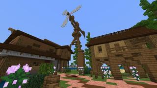 Screenshot of the Minecraft Bedrock Marketplace product Pig Mansion created by Vertexcubed.