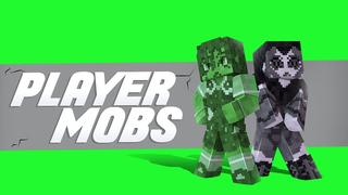 Thumbnail of the Minecraft Bedrock Marketplace product Player Mobs created by Vertexcubed.