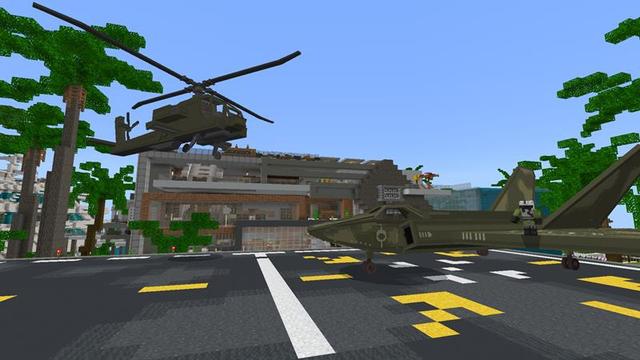 Screenshot of the Minecraft Bedrock Marketplace product Redstone Mansion created by Vertexcubed.