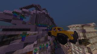 Screenshot of the Minecraft Bedrock Marketplace product Scorched City created by Vertexcubed.