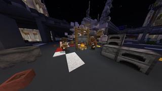 Screenshot of the Minecraft Bedrock Marketplace product Scorched City created by Vertexcubed.