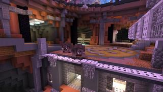 Screenshot of the Minecraft Bedrock Marketplace product Space Crash Survival created by Vertexcubed.