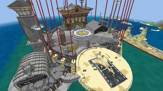 Screenshot of the Minecraft Bedrock Marketplace product Super Fortress created by Vertexcubed.