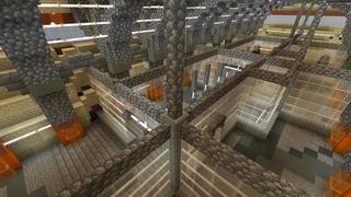 Screenshot of the Minecraft Bedrock Marketplace product Super Fortress created by Vertexcubed.