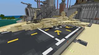 Screenshot of the Minecraft Bedrock Marketplace product Super Fortress created by Vertexcubed.