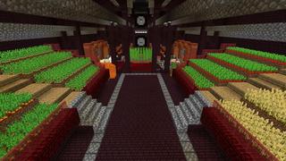 Screenshot of the Minecraft Bedrock Marketplace product Ultimate Spaceship Base created by Vertexcubed.
