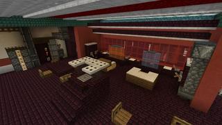 Screenshot of the Minecraft Bedrock Marketplace product Ultimate Spaceship Base created by Vertexcubed.