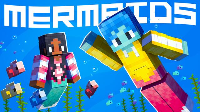 Thumbnail of the Minecraft Bedrock Marketplace product Mermaids created by Virtual Pinata.