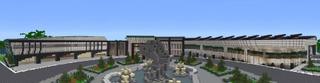 Panorama of the Minecraft Bedrock Marketplace product Millionaire Private Island created by Virtual Pinata.