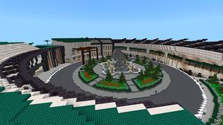 Screenshot of the Minecraft Bedrock Marketplace product Millionaire Private Island created by Virtual Pinata.