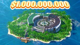 Thumbnail of the Minecraft Bedrock Marketplace product Millionaire Private Island created by Virtual Pinata.