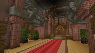 Screenshot of the Minecraft Bedrock Marketplace product Mushroom Kingdom created by Virtual Pinata.