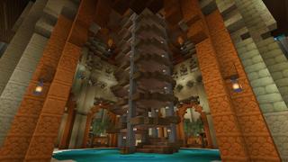 Screenshot of the Minecraft Bedrock Marketplace product Imperio de Arena created by Virtual Pinata.