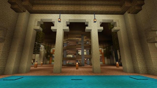 Screenshot of the Minecraft Bedrock Marketplace product Sand Imperium created by Virtual Pinata.