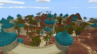 Screenshot of the Minecraft Bedrock Marketplace product Imperio de Arena created by Virtual Pinata.