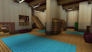 Screenshot of the Minecraft Bedrock Marketplace product Secret UFO created by Virtual Pinata.