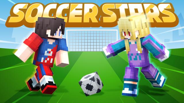Thumbnail of the Minecraft Bedrock Marketplace product Soccer Stars created by Virtual Pinata.