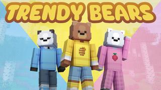 Thumbnail of the Minecraft Bedrock Marketplace product Trendy Bears created by Virtual Pinata.