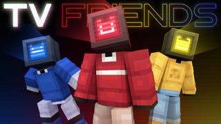 Thumbnail of the Minecraft Bedrock Marketplace product TV Friends created by Virtual Pinata.