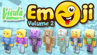 Thumbnail of the Minecraft Bedrock Marketplace product Emoji Skin Pack Vol. 2 created by Visula.