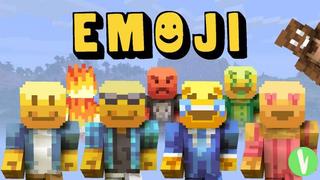Thumbnail of the Minecraft Bedrock Marketplace product Emoji Skin Pack created by Visula.