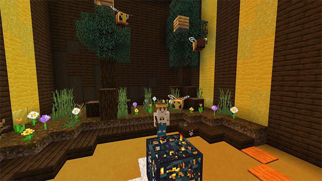 Screenshot of the Minecraft Bedrock Marketplace product Big Animals created by Volcano.