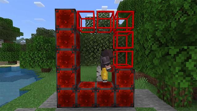 Screenshot of the Minecraft Bedrock Marketplace product Dimensions Plus created by Volcano.