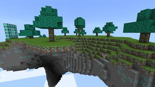 Screenshot of the Minecraft Bedrock Marketplace product Dimensions Plus created by Volcano.