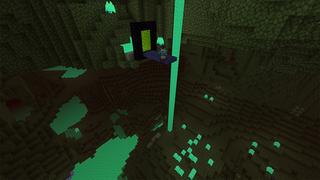 Screenshot of the Minecraft Bedrock Marketplace product Galaxy Skyblock created by Volcano.