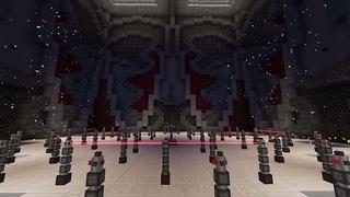Screenshot of the Minecraft Bedrock Marketplace product LASERS created by Volcano.