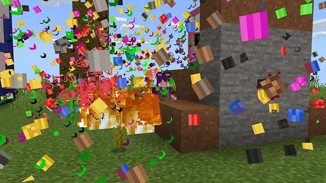 Screenshot of the Minecraft Bedrock Marketplace product Lucky Creepers! created by Volcano.