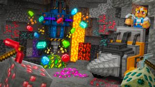 Thumbnail of the Minecraft Bedrock Marketplace product Mining Expansion created by Volcano.