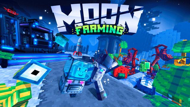 Thumbnail of the Minecraft Bedrock Marketplace product Moon Farming created by Volcano.