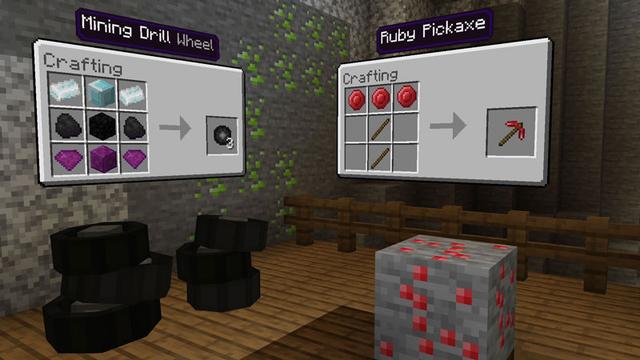Screenshot of the Minecraft Bedrock Marketplace product More Ores created by Volcano.