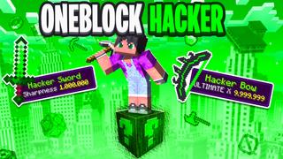 Thumbnail of the Minecraft Bedrock Marketplace product One Block Hacker created by Volcano.
