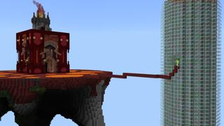 Screenshot of the Minecraft Bedrock Marketplace product One Block created by Volcano.